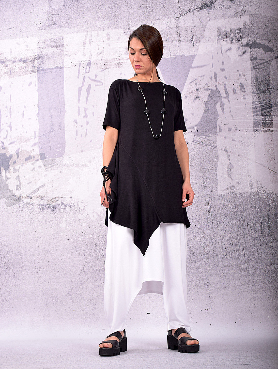 Tunic. Asymmetrical Tunic. Plus Size Tunic. Oversized Tunic