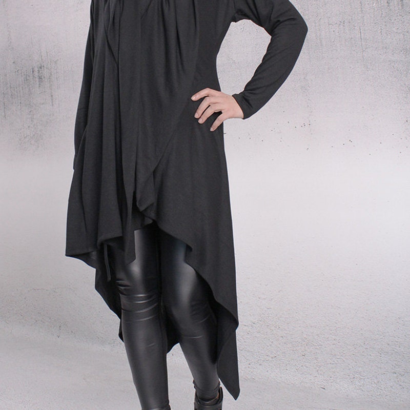 Asymmetric Buttoned Knit Cardigan main image 0