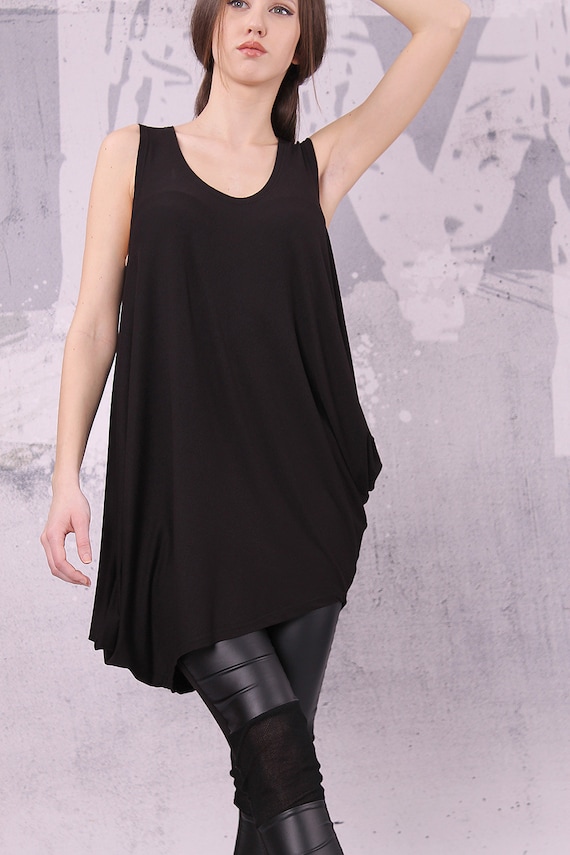 Black tunic sales tank top