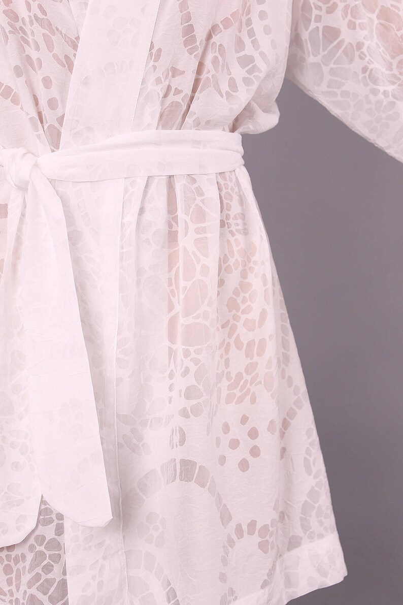 White Nightdress Night Gown Bed Gown Sleepwear Lounge Etsy