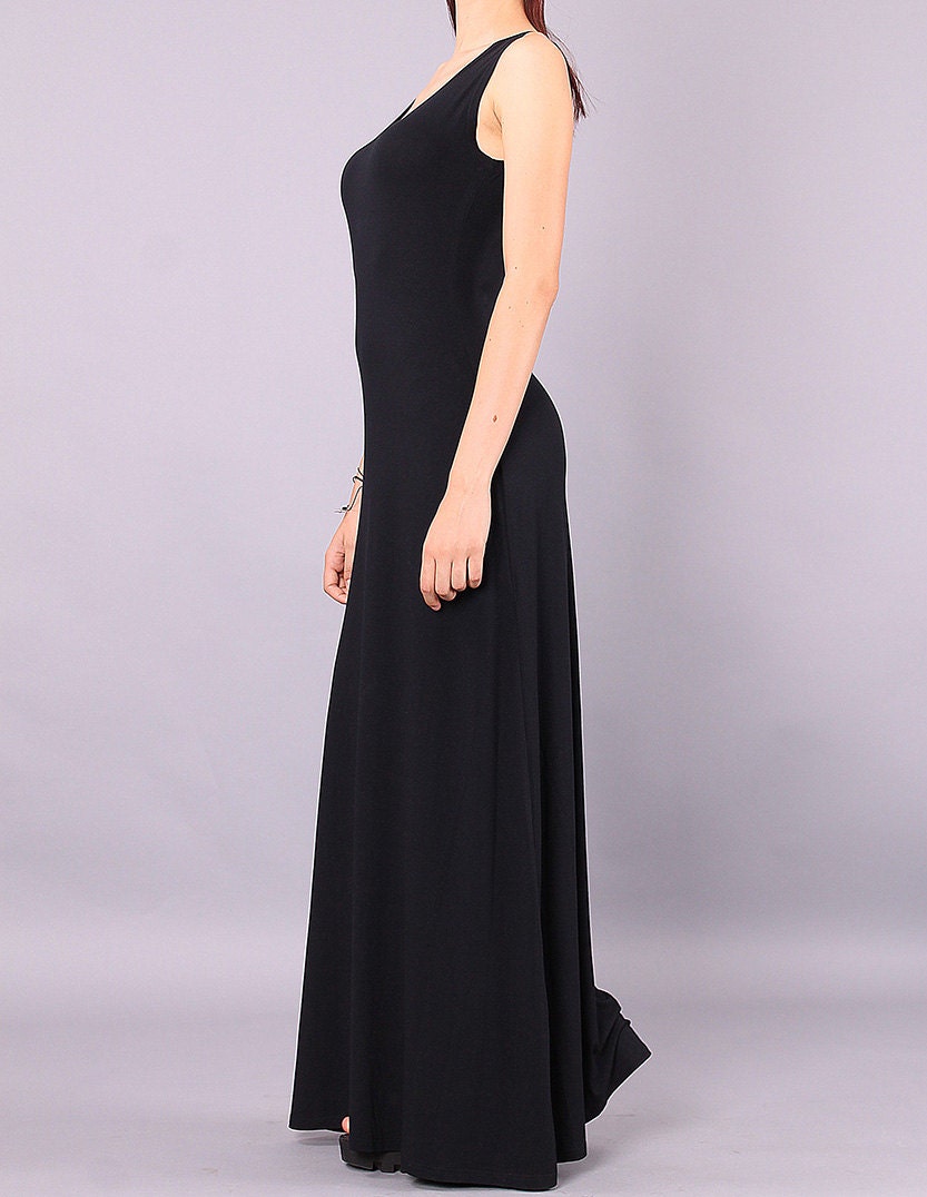 Maxi Dress Black Dress Long Dress Party Dress Floor Length - Etsy UK