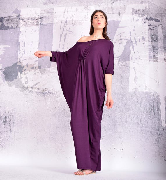 Dark Purple Maxi Dress