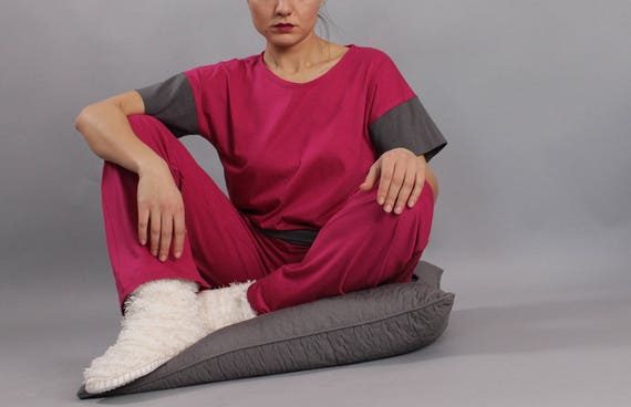 Pajamas, Sleepwear, Loungewear, Casual wear, Sleep set, pijama, top and pants, Woman Pajamas, Cotton Pajamas, UrbanMood, UM-PJ02-CO
