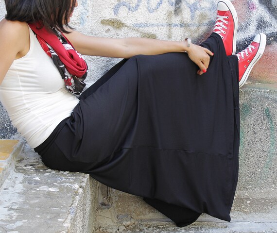 パンツ PAIN OR PLEASURE BELLA SKIRT PANTS black PP24HSPT01BK WEEKDAY Bella Skirt Trousers in Black | endource
