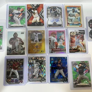 Assorted Baseball Trading Cards