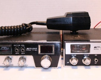 Lot Of 2 Midland CB Radios.