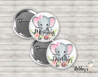 15x Grey Baby Shower Tags Neutral Gender Tags Grey Elephant Mummy Baby Elephant