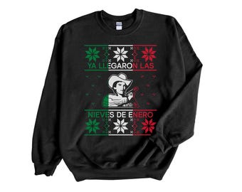 Nieves de Enero Corrido Pride Ugly Christmas Sweater