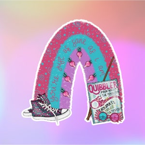 You are just as Sane Stickers, Wizard Stickers, Witches Stickers, Favorite Books Decals