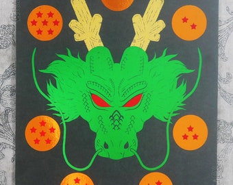 DBZ 4 Color Foil Print
