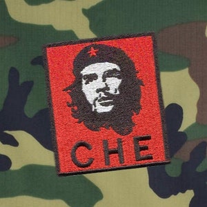 Vintage Style Che Guevara Revolution Embroidered Patch Badge 8cm / 3.2 inches Applique