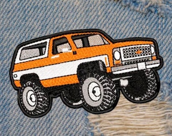 Cool XL Extra Large Keep on Truckin Tactical Military 4x4 4WD Red 80/'s Truck Shirt Patch 12.7cm 5 inch