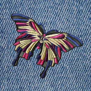 XXL Extra Large 23cm Summer Butterfly Patch Badge Applique
