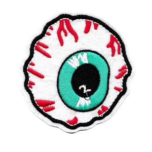 Cool & Different Bloodshot Eye Patch 8cm