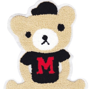 Extra Large 20cm Chenille Teddy Bear Patch