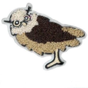 Large & Cute 10cm Owl Patch