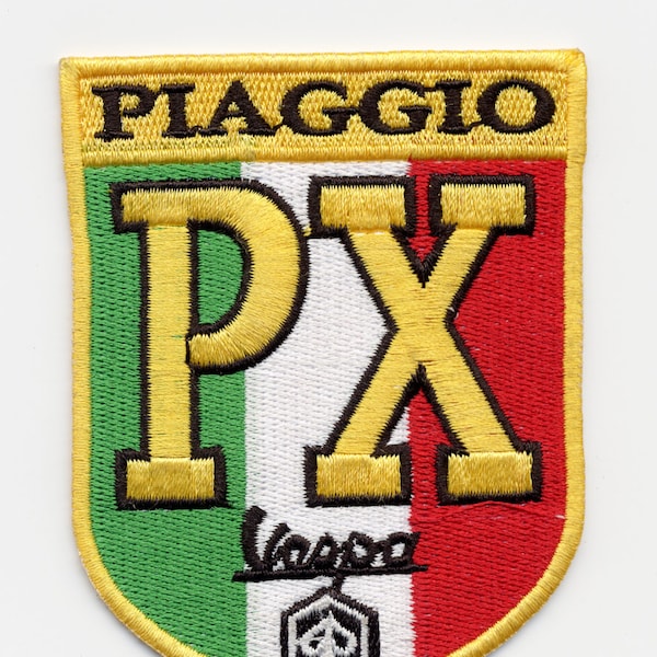 Vintage Style PX Scooter Patch MOD Badge 9cm / 3.5 inches