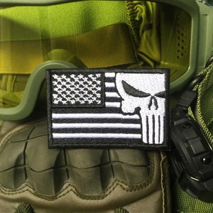 United States Tactical USA Military Flag Embroidered Army Morale Patch Badge