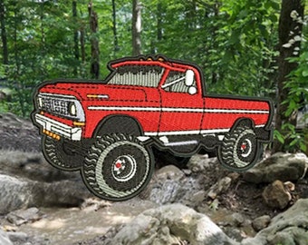 Cool XL Extra Large Keep on Truckin Tactical Military 4x4 4WD Red 80/'s Truck Shirt Patch 12.7cm 5 inch