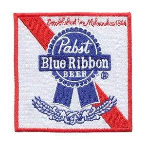 Awesome Large Vintage 8.5cm / 3.4 inch Beer Patch Badge for Hat Cap Jacket Applique image 2