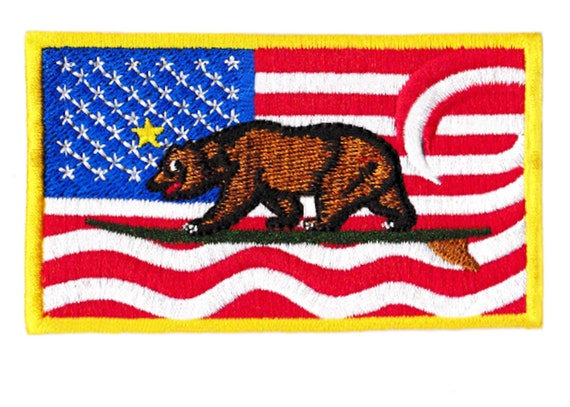 California Republic Fallout 10cm Embroidered Sew or Iron on Badge