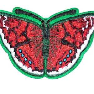 XL Extra Large 15cm Watermelon Butterfly Patch Badge Applique