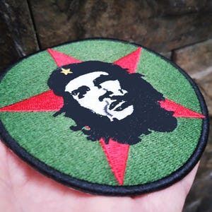 Vintage Style Che Guevara Revolution Patch Badge Gift for Him Dad Gift 9cm / 3.5 inch Iron On or Hook Back