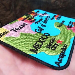 Parche táctico de moral del Golfo de América de EE. UU. Patriot Trump para gorra de camionero o camisa, 10 cm/4 pulgadas, para planchar o enganchar en la parte posterior