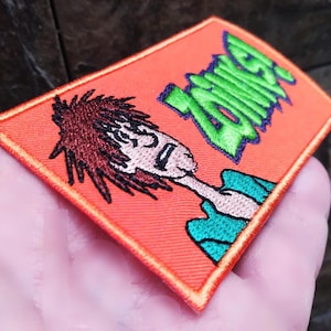 Vintage 70's 80's stijl Zoinks surfen surfen surfer shirt patch badge voor pet hoed strand 10 cm/4 inch opstrijkbaar of gehaakt aan de achterkant