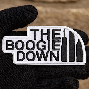 Bronx New York Patch Hip Hop Rap 12cm - 4.7 inch Iron On or Hook Back