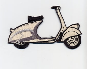 vintage 1945 Scooter MP6 Tissu Patch Badge Lambretta MOD