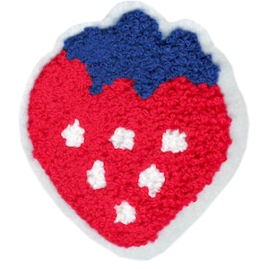 Large Chenille Strawberry Patch 9cm