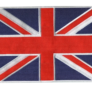XXL 30cm Large Union Jack MOD Scooter Patch/Badge Great for Parka or Jacket Back!