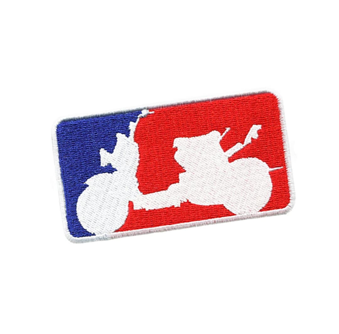 Scooter Patch Badge Major League Scooter 9.5cm / 3.7 Inch Iron on or