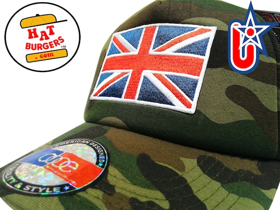 union jack baseball cap military