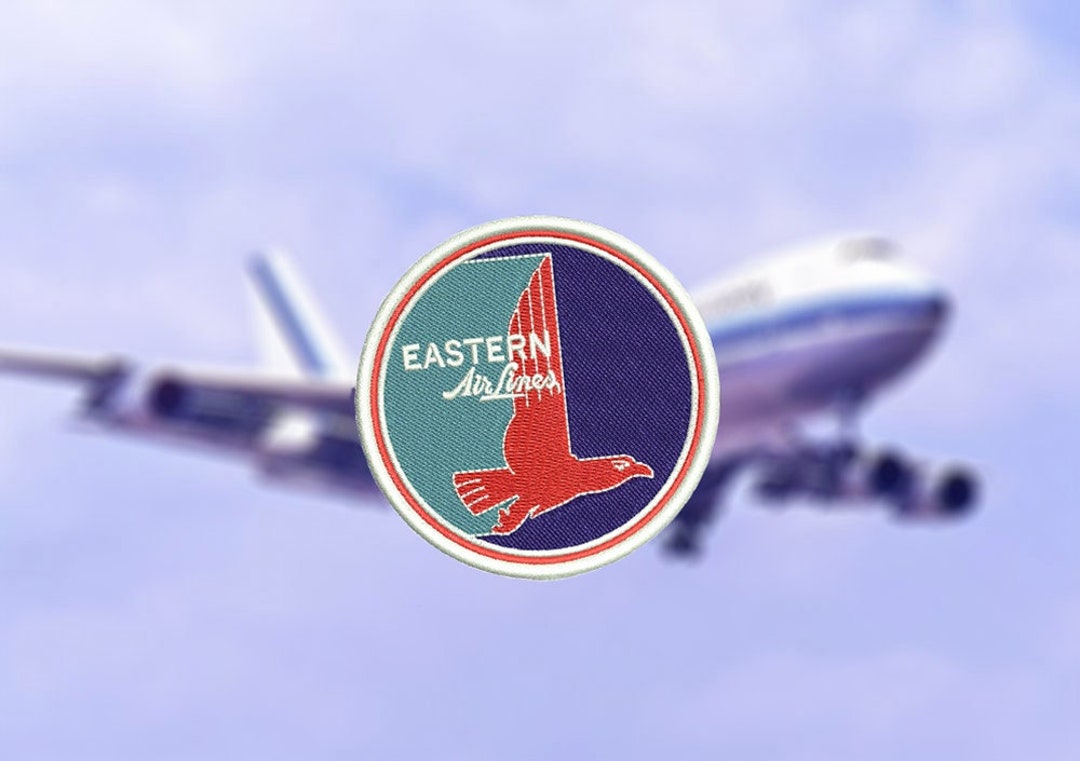 Vintage Style 60's 70's 80's Defunct Airline Airlines Patch Badge 7.5cm ...