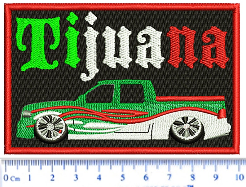 Tijuana Lettering Tijuana Pickup Truck Chicago Compton LA Los Angeles New York Detroit DJ ...