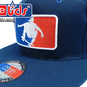 D13 &quot;Major League Skater&quot; Flatbill Snapback Hat Hip Hop Cap by lidstars headwear