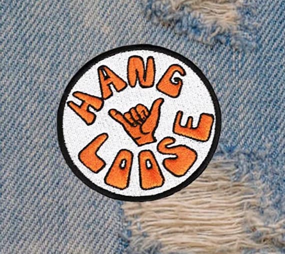 クールなヴィンテージ 70年代 80年代スタイル「Hang Loose」士気 クールなヴィンテージ 70年代 80年代スタイル「Hang Loose」士気