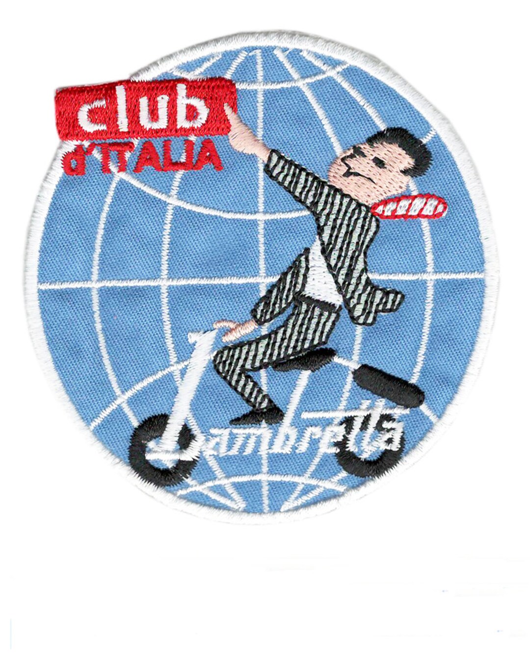 Vintage Style Scooter Embroidered Patch 8cm / 3.2 Inch Applique Etsy