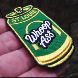 St. Louis Gift 314 AF Missouri Gift Hip Hop Rap City Pride Morale Patch for Trucker Hat or Shirt 8cm / 3.2 inch Iron On or Hook Back
