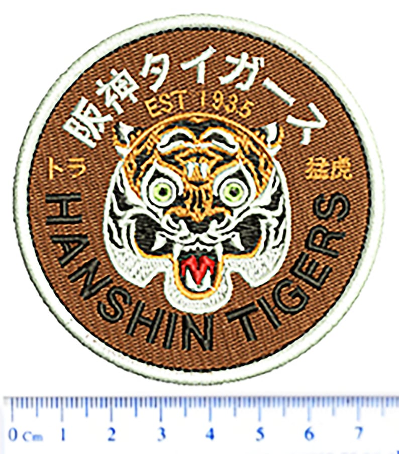 Cool Large Round Tiger Patch 7.5cm Badge for Shirt Hat Cap Jacket image 5