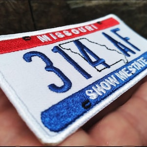 St. Louis Gift 314 AF Missouri Gift Hip Hop Rap City Pride Morale Patch for Trucker Hat or Shirt 10cm - 4 inch Iron On or Hook Back