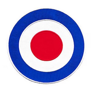 XXL 8 inch MOD Target Scooter Patch Badge Parka 20cm / 8 inch Applique