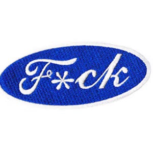 Cool F*ck Sexy Funny Racing Hip Hop DJ Rap Trucker Mechanic Morale Patch for Trucker Hat or Shirt 10cm / 4 inch Iron On or Hook Back