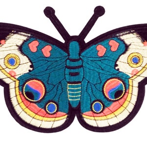 XL Extra Large 15cm / 6 inch Butterfly Patch Badge Applique