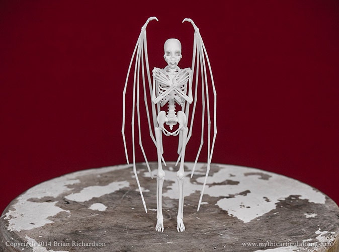Vampire Skeleton 3D Print - Etsy
