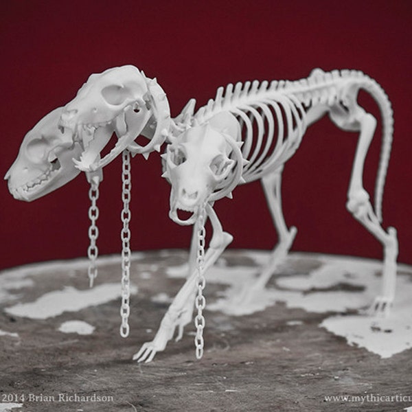 Cerberus Skeleton 3D Print