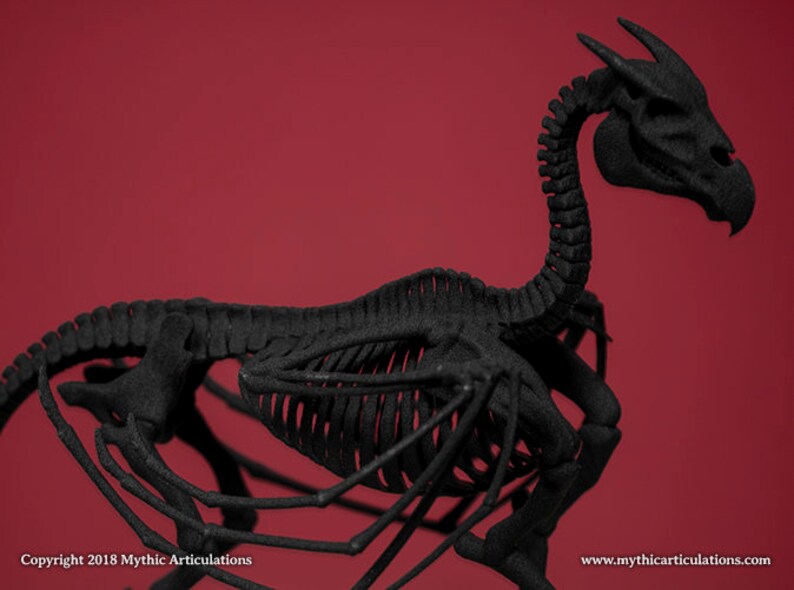 Bat Horse Skeleton 3D Print image 4