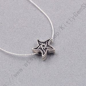 1Pcs, 10mm Sterling Silver Beads -- 925 Silver Antique Tibetan Style Bead Wholesale For Bridesmaid Gift Party